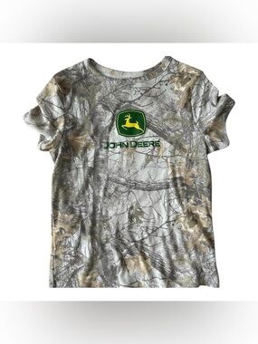 John Deere hunting camo baby tee
